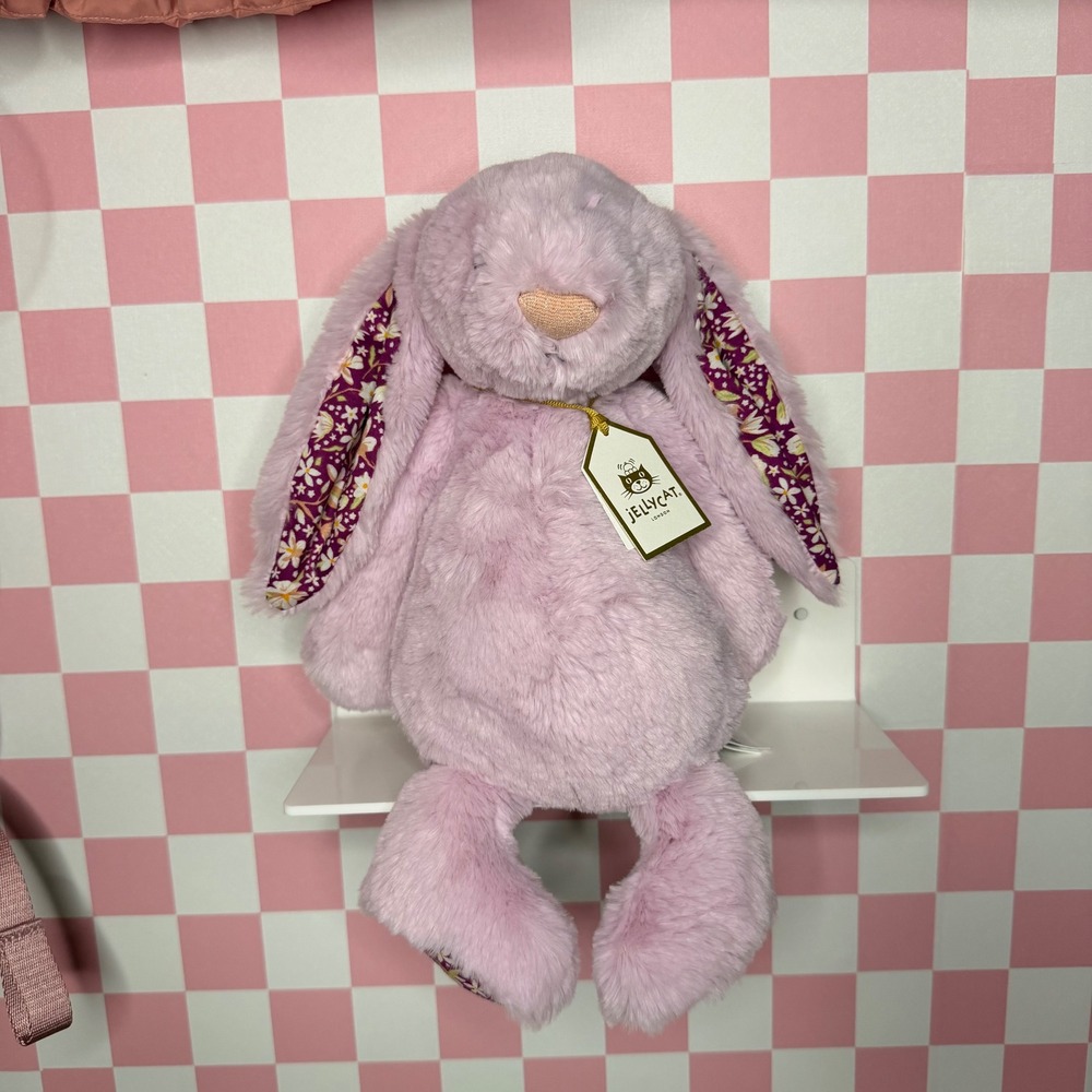 Jellycat Shanghai 2025 THISTLEPOP Blossom Luxe Bunny MEDIUM NWT‎ 🐰